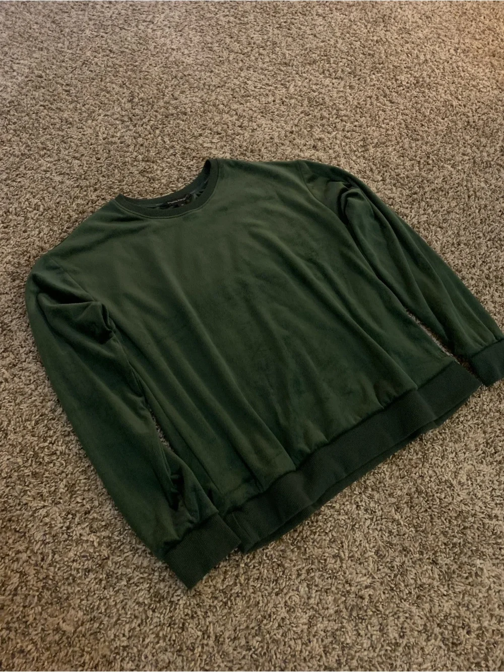 Banana Republic Men's Crewneck Sweater - Forest Green